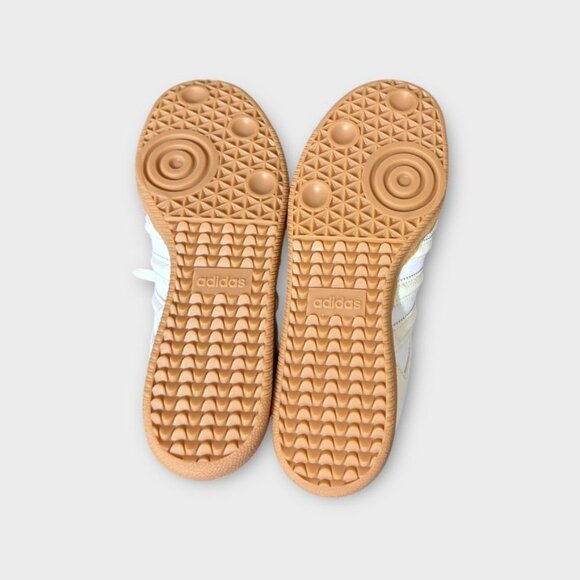 NEW Adidas SAMBA OG SHOES White Cream Gum 6 Women 37.5 NWOB $179 - Picture 9 of 10